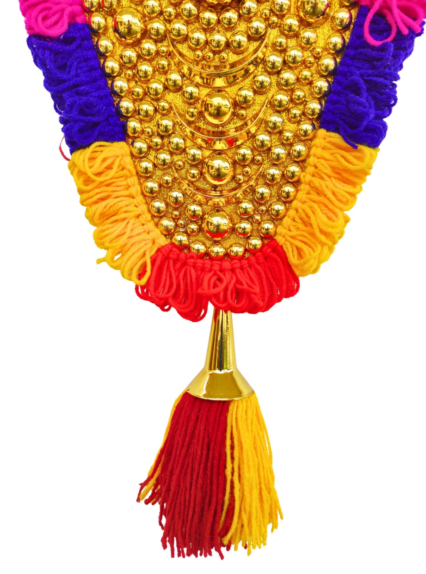 Kerala Nettipattam – 1.5 Feet Elephant Caparison Wall Hanging- with special work
